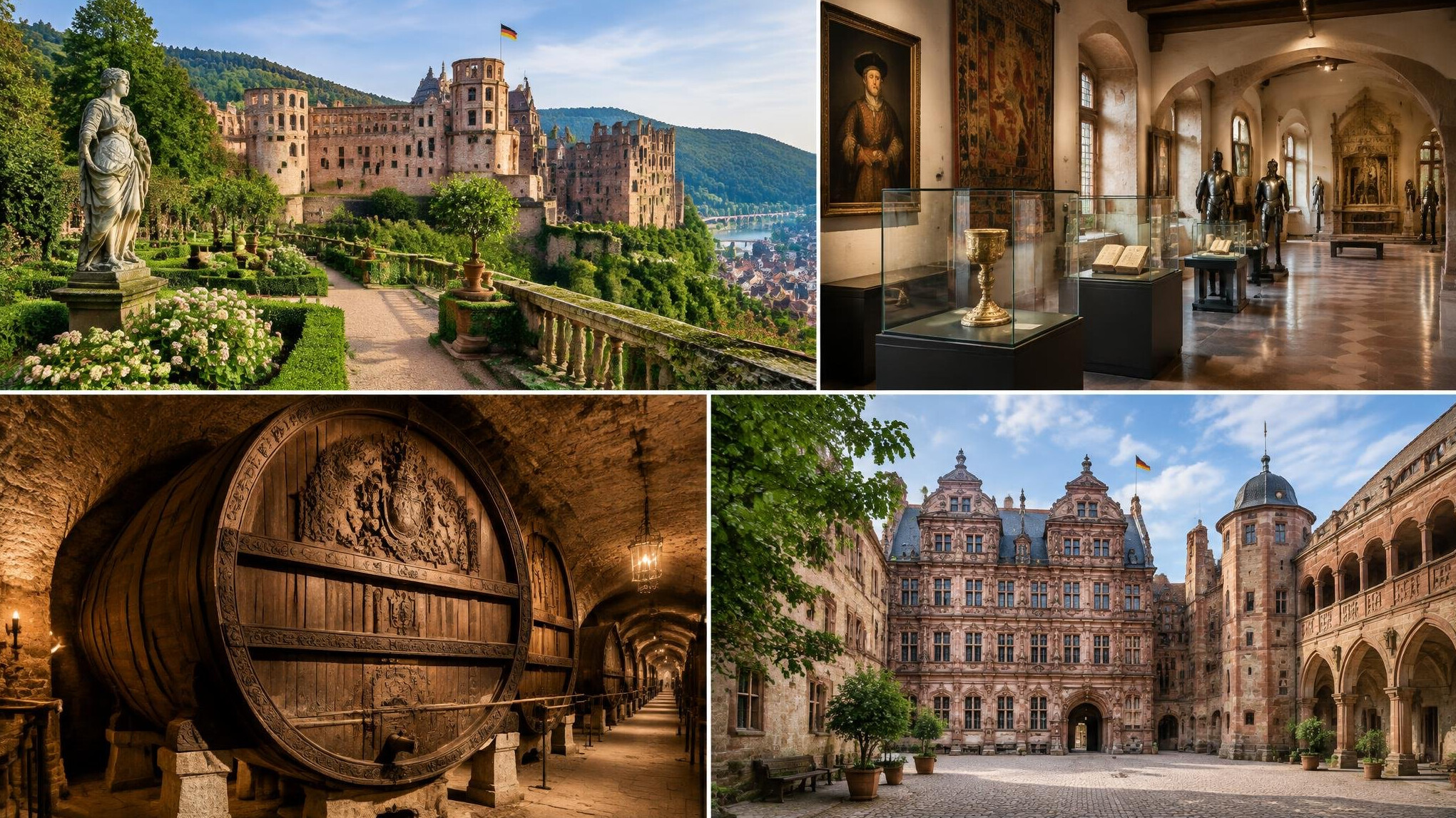 heidelberg castle garden